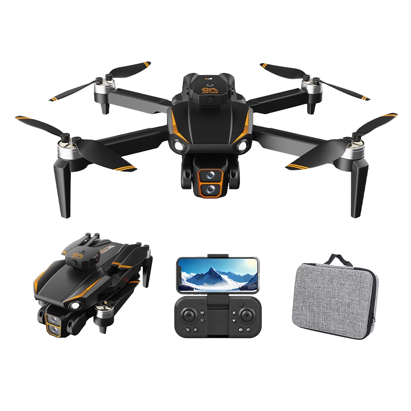 Drone XF608 - Drone Pliable Intelligent Double Caméra HD, 2 Batteries, Longue Autonomie
