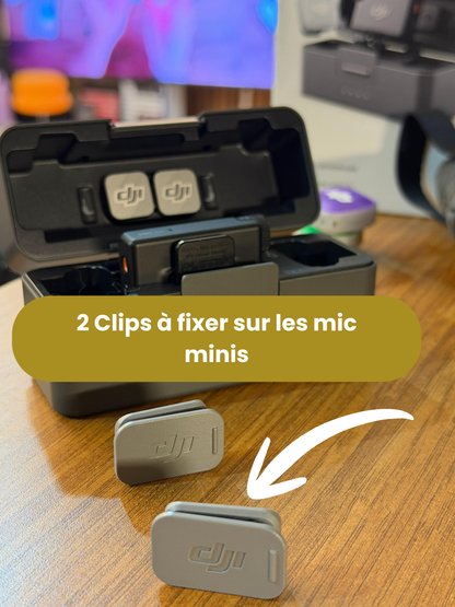 DJI Mic Mini 2 - Micro Sans Fil Professionnel pour Créateurs de Contenu
