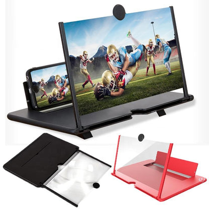 Amplificateur d'Écran 3D pour Smartphone - Grossisseur Portable, Cinéma Maison, Compatible Tous Téléphones