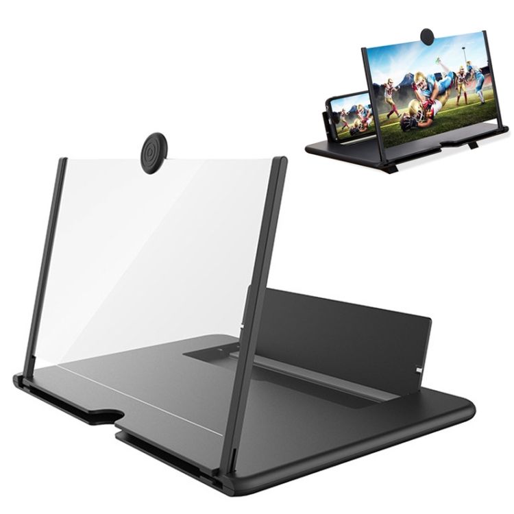 Amplificateur d'Écran 3D pour Smartphone - Grossisseur Portable, Cinéma Maison, Compatible Tous Téléphones
