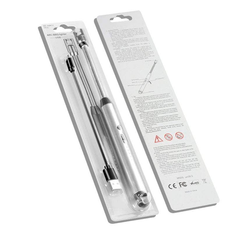 Allume-feu Électrique Rechargeable - Col Flexible, Cuisinière & Bougies, Plusieurs Couleurs