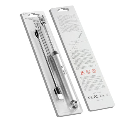 Allume-feu Électrique Rechargeable - Col Flexible, Cuisinière & Bougies, Plusieurs Couleurs