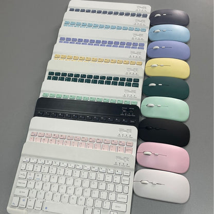Kit Clavier + Souris Bluetooth Rechargeable - Compatible iPad, Tablette & PC, Plusieurs Couleurs