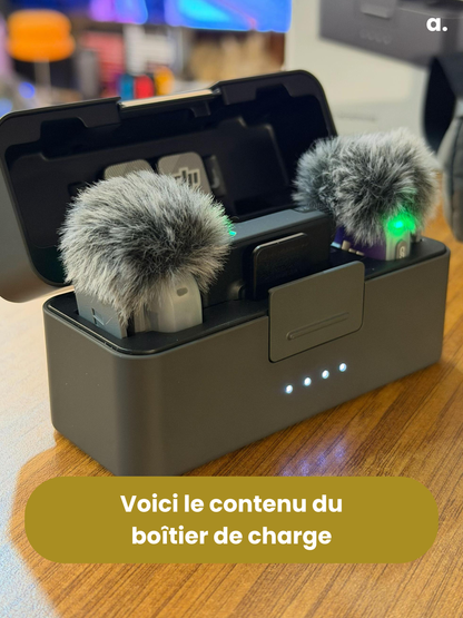 DJI Mic Mini 2 - Micro Sans Fil Professionnel pour Créateurs de Contenu