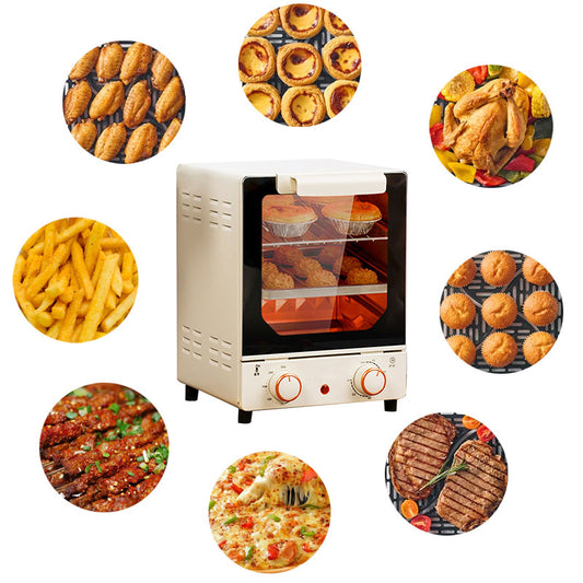 Four Compact Artisanal Électrique - Pâtisserie, Gâteaux & Grillades, Performance Exceptionnelle