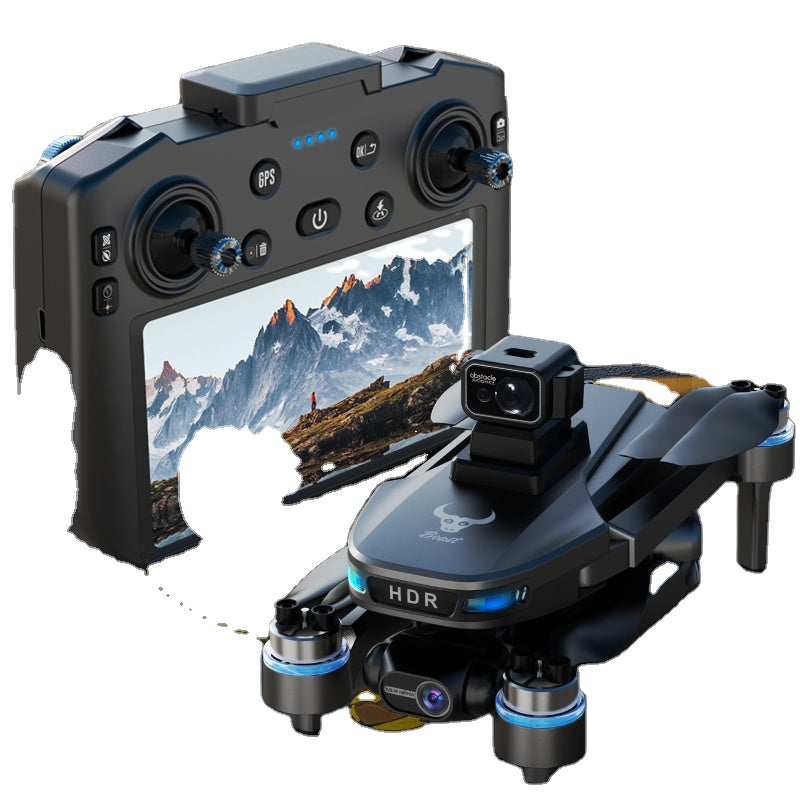 Drone Professionnel Aérienne XF609, XF618, XF620 - Triple Caméra HD, Double Batterie, Écran Intégré, Évitement d'Obstacles, 3 Modèles au Choix