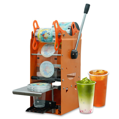 Machine à Sceller Gobelets - Film Thermoscellant, Température Réglable, Bubble Tea & Jus