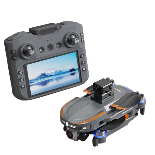 Drone Professionnel Aérienne XF609, XF618, XF620 - Triple Caméra HD, Double Batterie, Écran Intégré, Évitement d'Obstacles, 3 Modèles au Choix