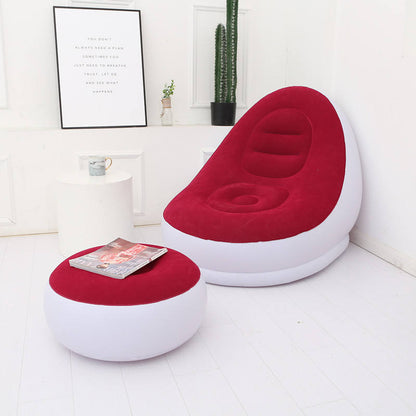 Fauteuil Gonflable en PVC – Canapé Pliable & Lit d'Appoint Confortable