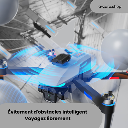Drone Professionnel L23 Brushless Machine - Double Caméra HD, 2 Batteries, Moteur Brushless, Modes Intelligents, Pliable
