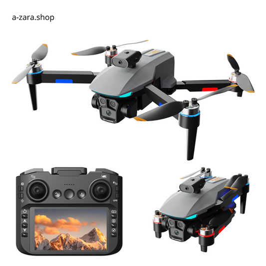Drone Professionnel L23 Brushless Machine - Double Caméra HD, 2 Batteries, Moteur Brushless, Modes Intelligents, Pliable