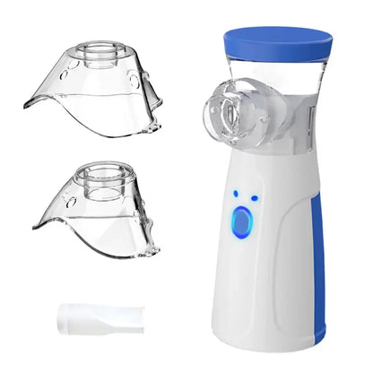 Nébuliseur Portable - Inhalateur à Maille Silencieux, Rechargeable USB, Adulte & Enfant
