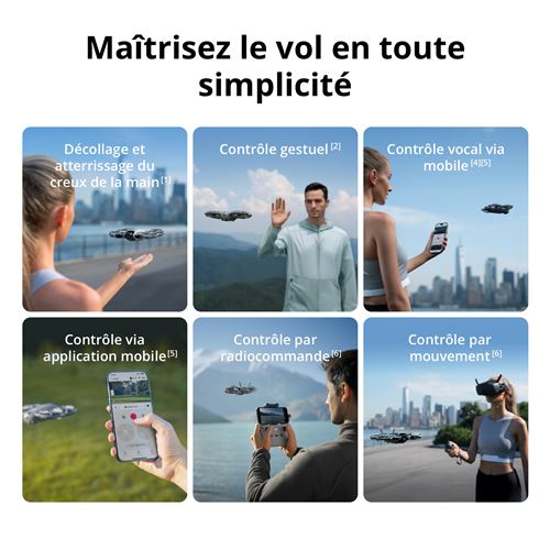 DJI Neo 2 Motion Fly More Combo - Drone FPV 4K avec Goggles N3 et DJI RC Motion 3, Ultra Professionnel
