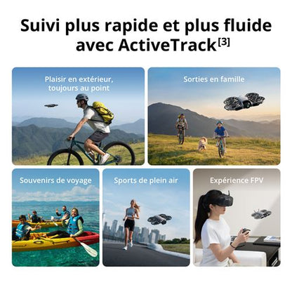 DJI Neo 2 Motion Fly More Combo - Drone FPV 4K avec Goggles N3 et DJI RC Motion 3, Ultra Professionnel